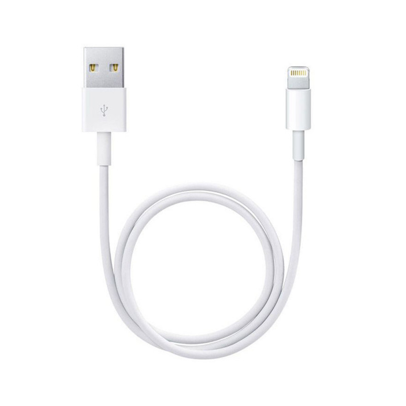 Câble USB lightning 50cm d'origine Apple avec packaging