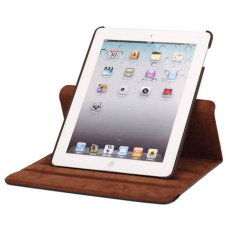 Housse smart cover marron iPad 2/3