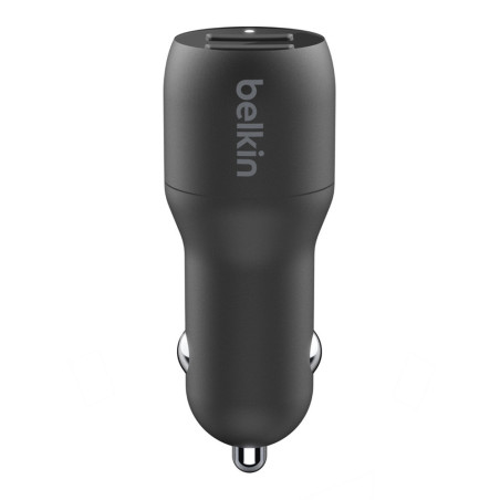 Prise allume cigare 2 ports USB noir Belkin