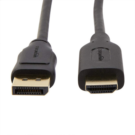 Câble DisplayPort vers HDMI 4K noir 1.8m