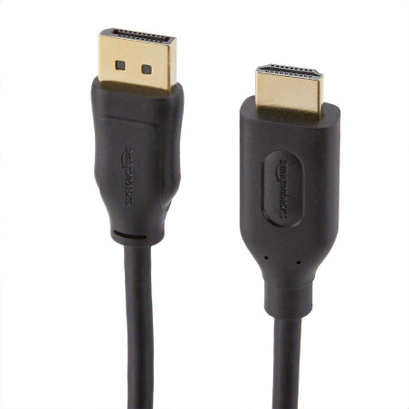 Câble DisplayPort vers HDMI 4K noir 1.8m