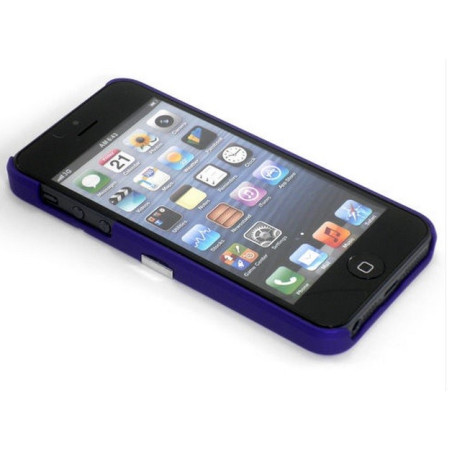 Coque de luxe violette iPhone 5