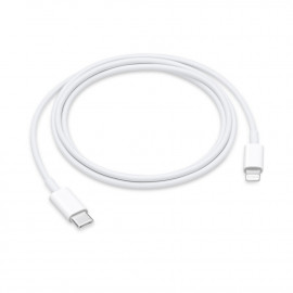 Câble Apple USB/lightning plat: évite de faire des noeuds 1m