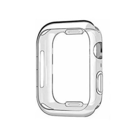 Coque silicone transparente Apple Watch Série 7 41 mm