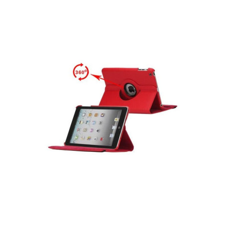 Etui simili cuir 360° Rouge iPad Mini 6