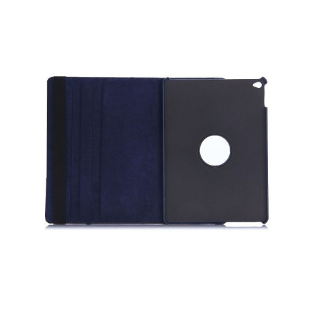 Etui simili cuir 360° Bleu foncé iPad Pro 12,9" (2018 / 2020 / 2021)