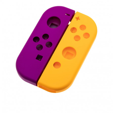 Boitier pour Joycon Violet / Orange Nintendo Switch