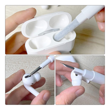 Kit nettoyage Airpods 3 en 1