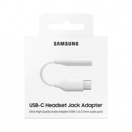 Adaptateur USB-C vers prise jack Samsung avec packaging