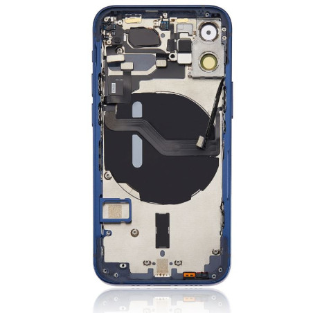 Coque arrière complète iPhone 12 Mini bleu