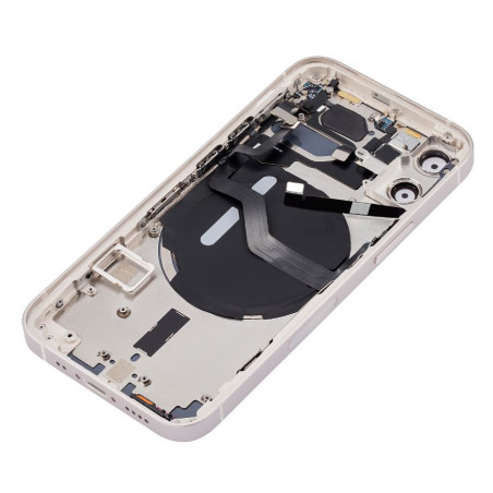 Coque arrière complète iPhone 12 Mini blanc