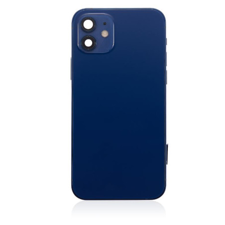 Coque arrière complète iPhone 12 bleu