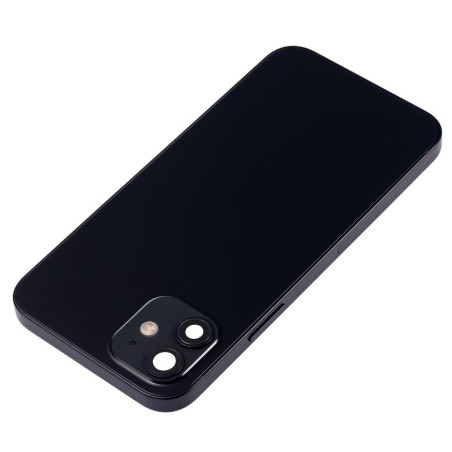 Coque arrière complète iPhone 12 noir