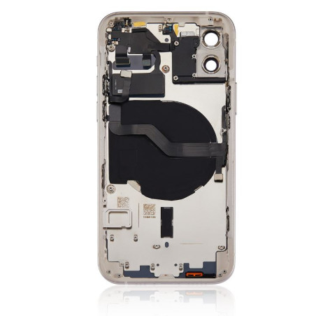 Coque arrière complète iPhone 12 blanc