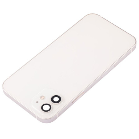 Coque arrière complète iPhone 12 blanc