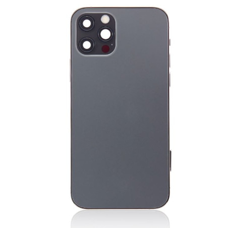 Coque arrière complète iPhone 12 Pro graphite