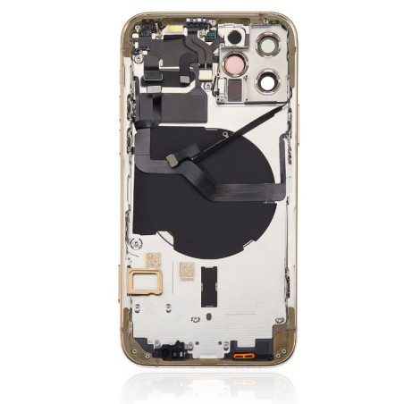 Coque arrière complète iPhone 12 Pro or