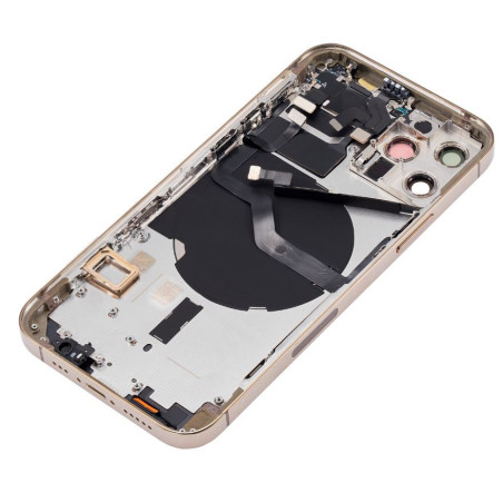 Coque arrière complète iPhone 12 Pro or