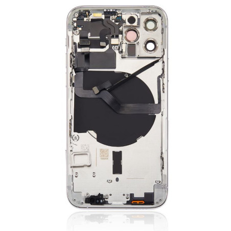 Coque arrière complète iPhone 12 Pro argent