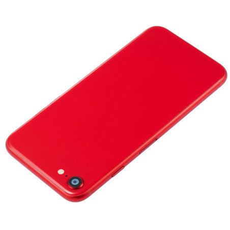 Coque arrière complète iPhone SE (2020) Rouge