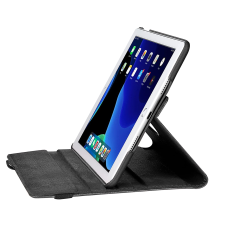 Etui simili cuir noir 360° iPad 7 / 8 / 9 / iPad Pro 10,5"