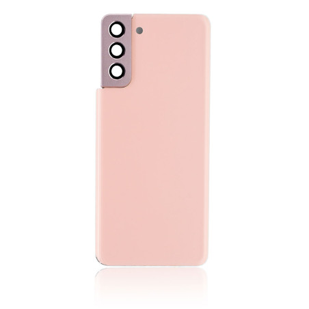 Vitre arrière de remplacement Samsung Galaxy S21+ rose + adhésif