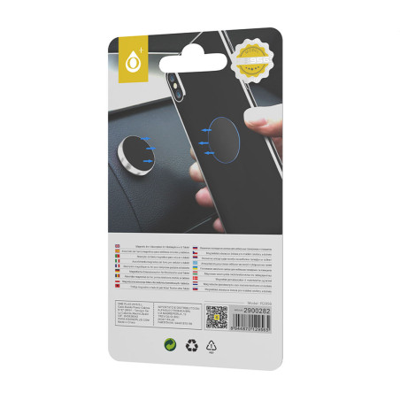 Support magnétique pour smartphone / tablette noir