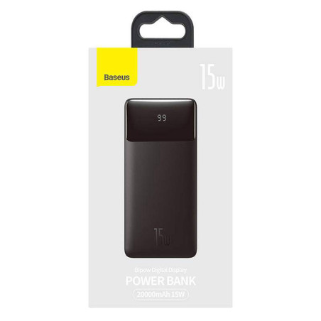 Batterie externe 20000 mAh 15W charge rapide Baseus