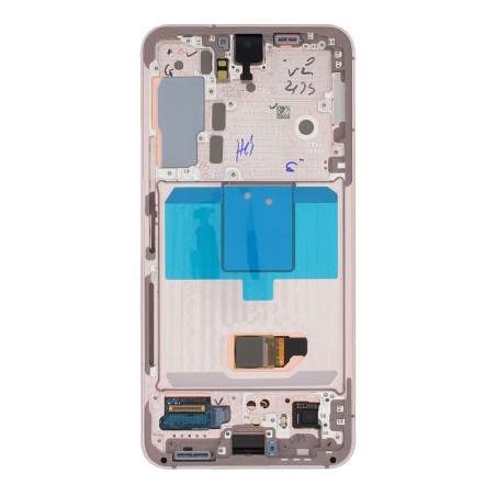 Ecran complet d'origine Samsung Galaxy S22 Rose + outils