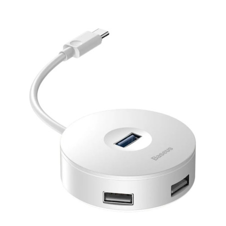 Adaptateur Hub USB-C 5 ports (USB3.0 / USB2.0 / Micro USB) pour MacBook / PC Baseus