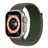 Bracelet tressé vert armée Apple Watch 42 / 44 / 45mm