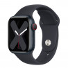 Bracelet sport silicone anthracite Apple Watch 38 / 40 / 41mm
