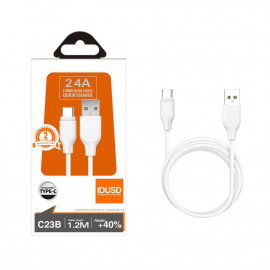 XIAOMI - Chargeur secteur USB 18W avec Câble USB vers USB-C Xiaomi  MDY-10-EF Blanc - Adaptateur Secteur Universel - Rue du Commerce