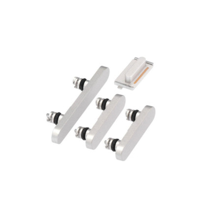 Pack boutons volume + vibreur + power iPhone 13 Blanc