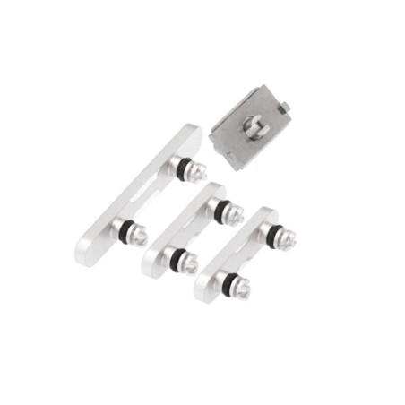 Pack boutons volume + vibreur + power iPhone 13 Blanc