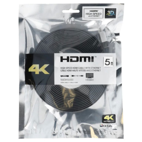 Câble HDMI haute vitesse avec Ethernet 5m