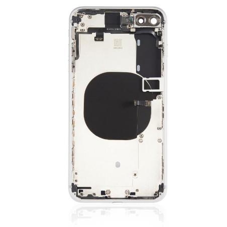 Coque arrière complète iPhone 8 Plus Argent