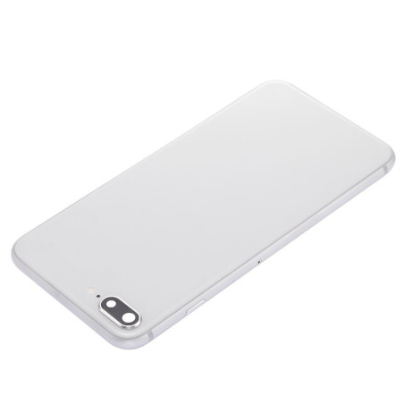 Coque arrière complète iPhone 8 Plus Argent