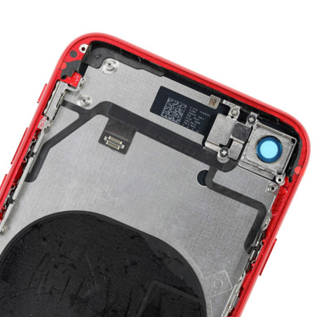 Coque arrière complète iPhone 8 Rouge