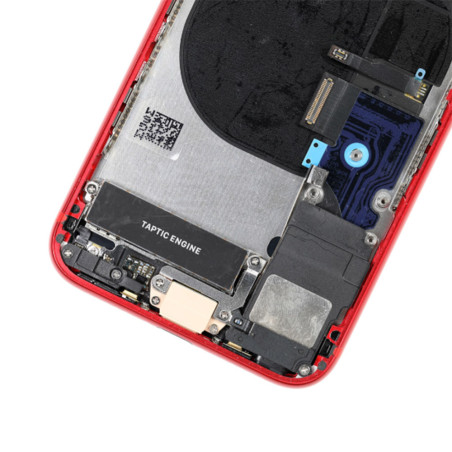 Coque arrière complète iPhone 8 Rouge