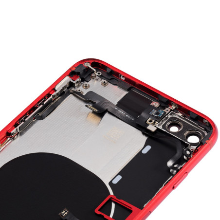 Coque arrière complète iPhone 8 Plus Rouge