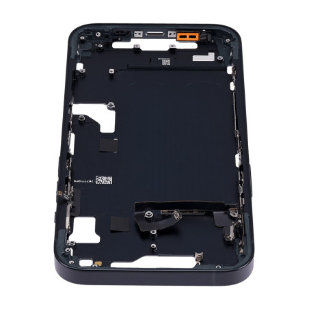 Chassis intermédiaire avec boutons power / volume iPhone 14 Noir