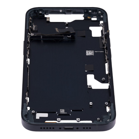 Chassis intermédiaire avec boutons power / volume iPhone 14 Noir