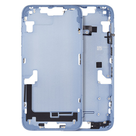 Chassis intermédiaire avec boutons power / volume iPhone 14 Plus Bleu