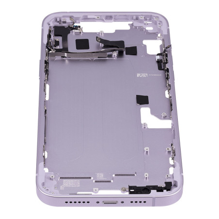 Chassis intermédiaire avec boutons power / volume iPhone 14 Plus Violet