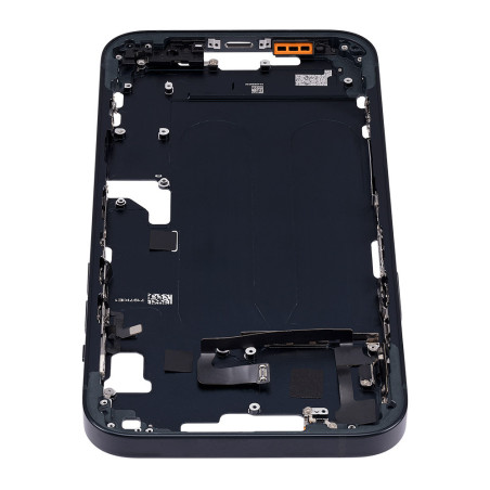 Chassis intermédiaire avec boutons power / volume iPhone 14 Plus Noir