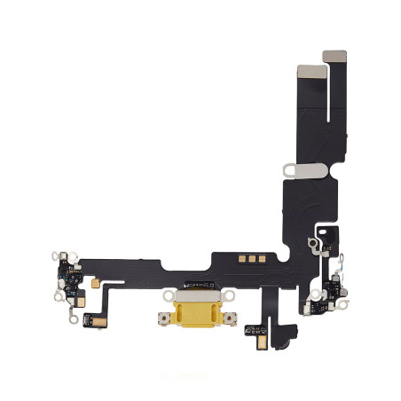 Connecteur de charge iPhone 14 Plus jaune