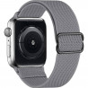 Bracelet élastique gris Apple Watch 38 / 40 / 41mm