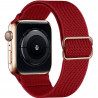 Bracelet élastique rouge Apple Watch 38 / 40 / 41mm