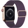 Bracelet élastique violet Apple Watch 38 / 40 / 41mm